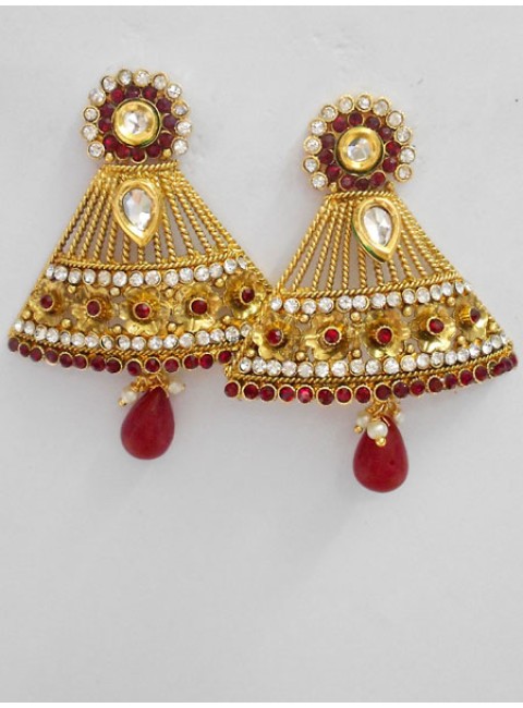 Polki Earrings